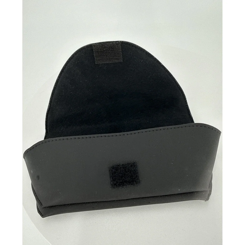 Black Soft Expandable Eyeglass Case and Cloth-Stren-Multi Section‎